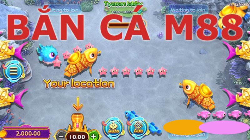 Game bắn cá M88 hot nhất 2024